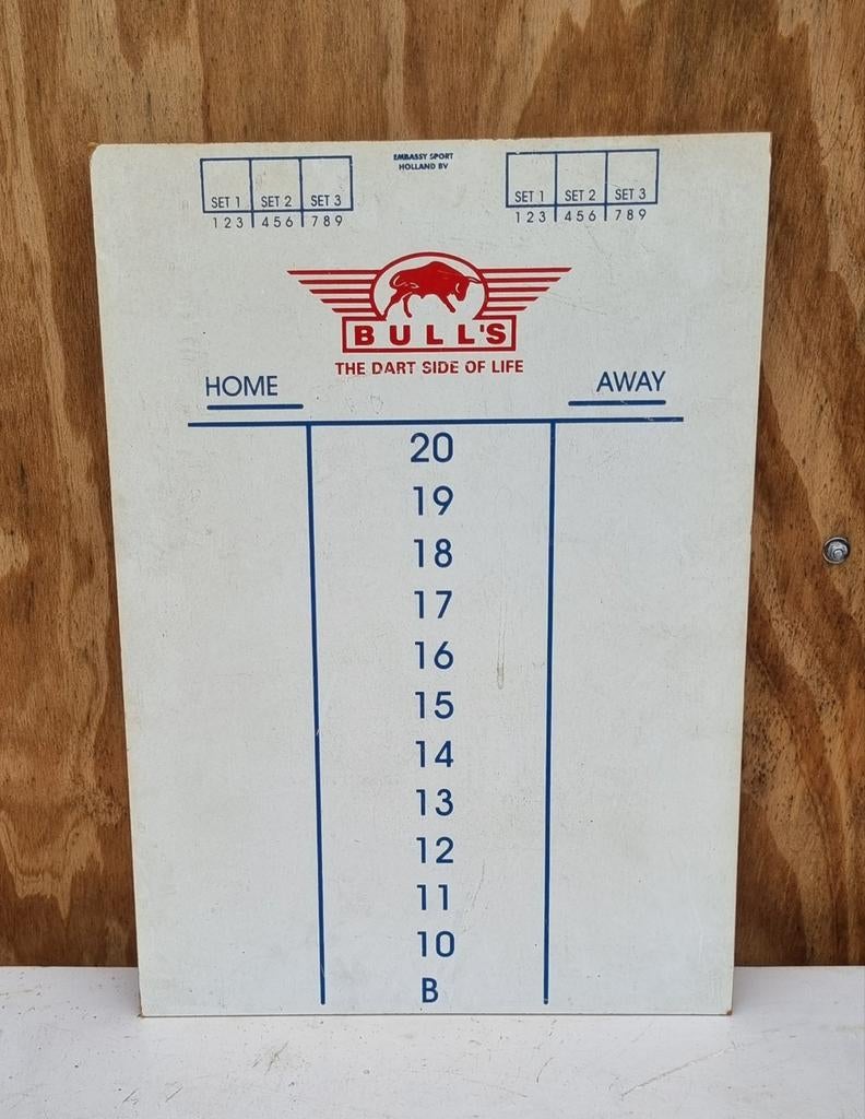 Darts scorebord, N, Ophalen of Verzenden, N, N