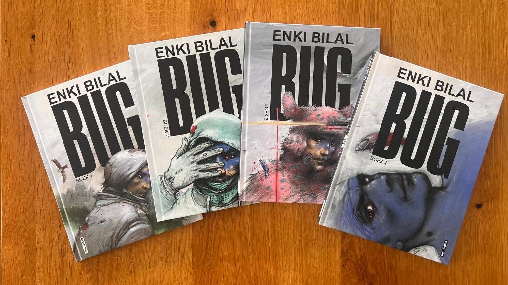 Enki Bilal - Bug 1 t/m 4 - Voorbijganger 1 t/m 5, Boeken, Enki Bilal, Complete serie of reeks, Nieuw, Ophalen of Verzenden