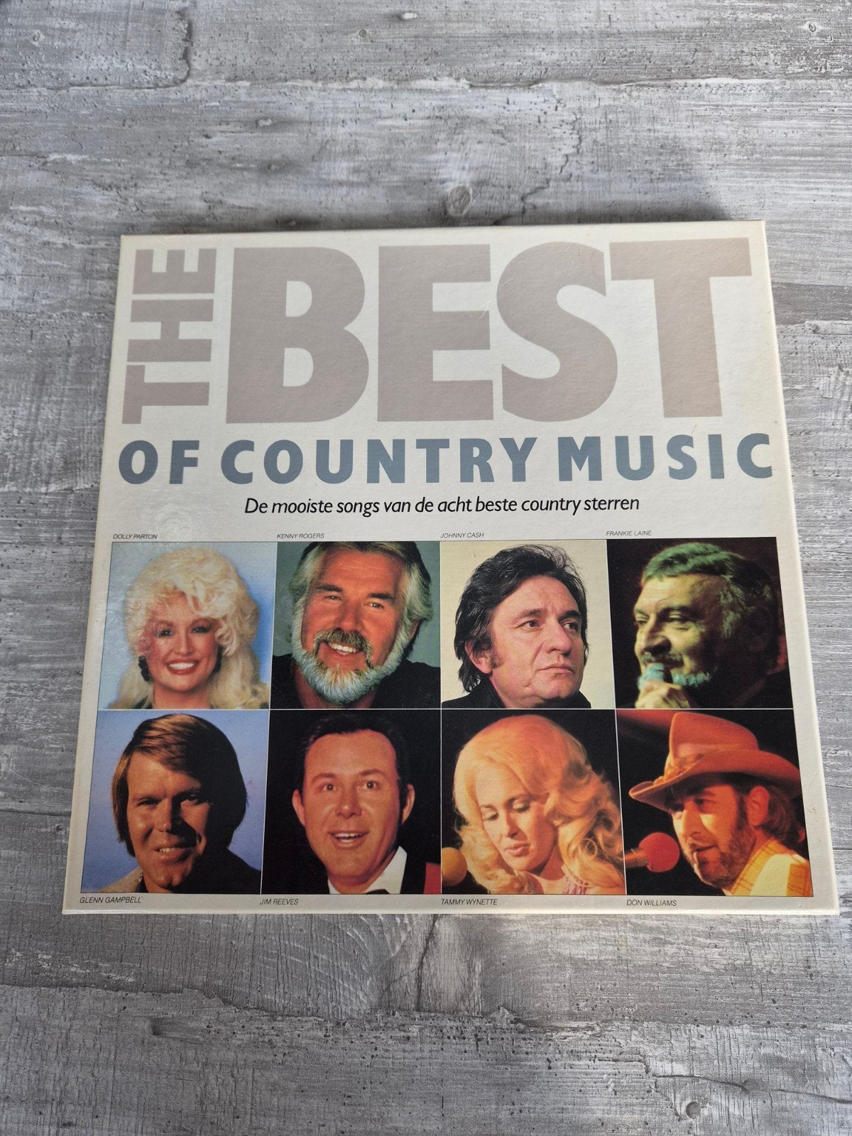country verzamel box met 8 lp's van grote artiesten!, Ophalen of Verzenden, Gebruikt, 12 inch