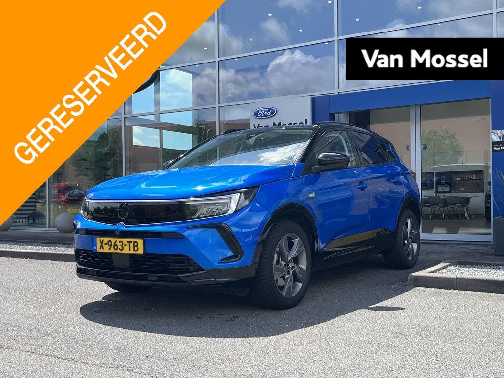 Opel Grandland 1.6 Turbo Plug-In Hybrid GS | Climate Control, Auto's, Opel, 12 maanden, Euro 6, 4 cilinders, Blauw