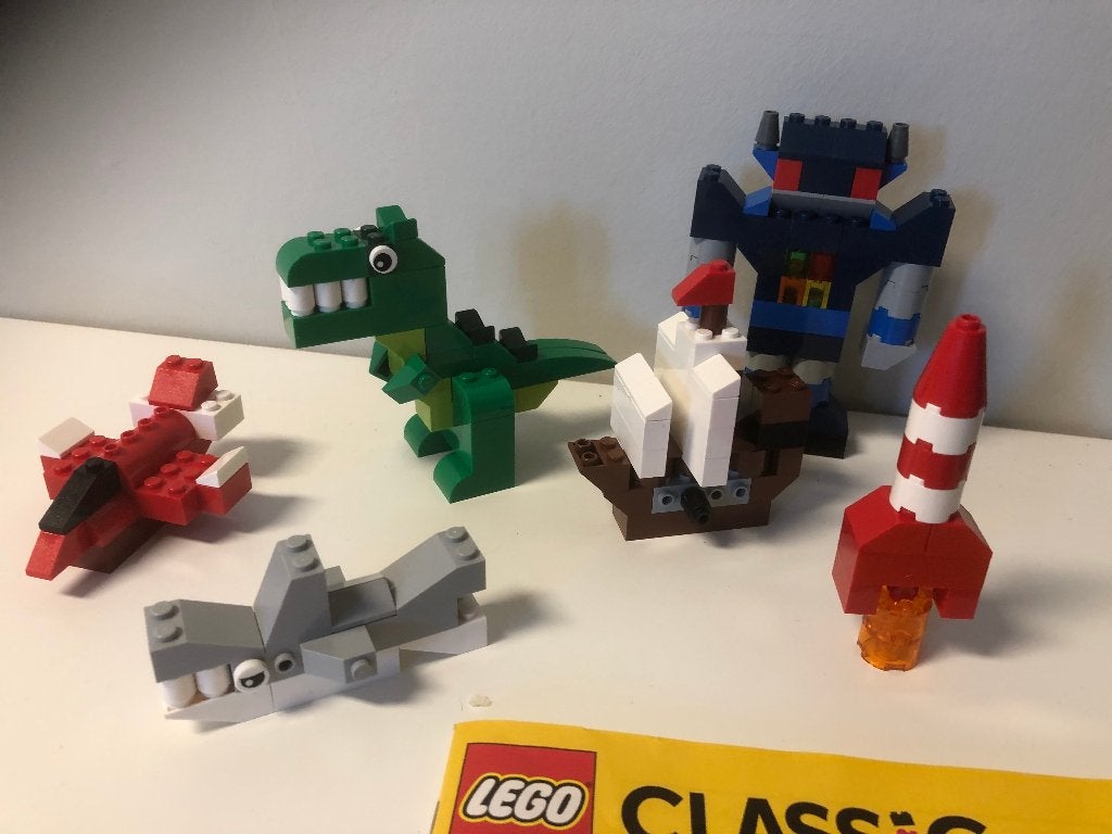 Lego classic 10693 - basisstenen - zgan, Lego, Compleet, Ophalen of Verzenden, Zo goed als nieuw