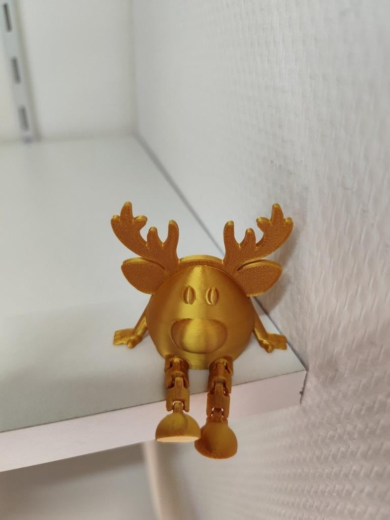 3D rendiertje, Diversen, Kerst, Ophalen of Verzenden
