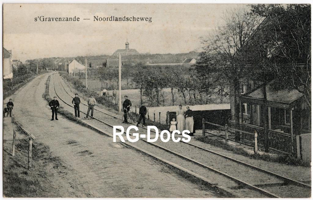 Ansichtkaart - Briefkaart Tramlijn 's-Gravenzande - ca. 1910, Ophalen of Verzenden, Voor 1920, Ongelopen, Zuid-Holland