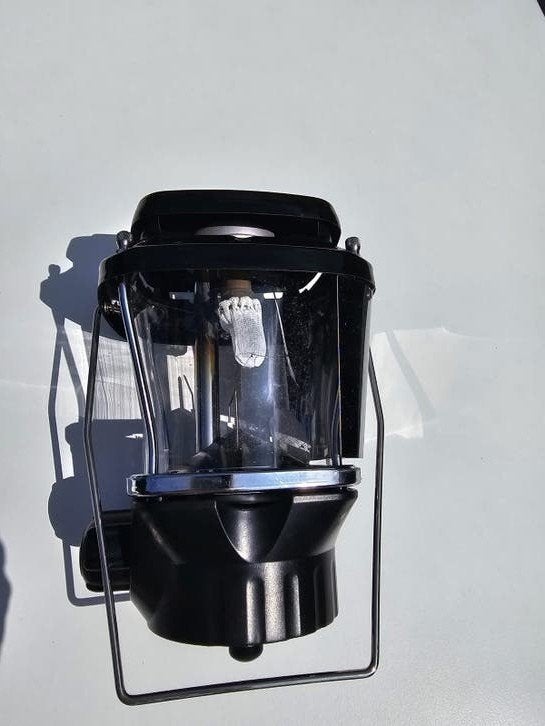 Coleman gaslamp met draagtas - Ideaal voor camping, Ophalen of Verzenden, Gebruikt, Batterij