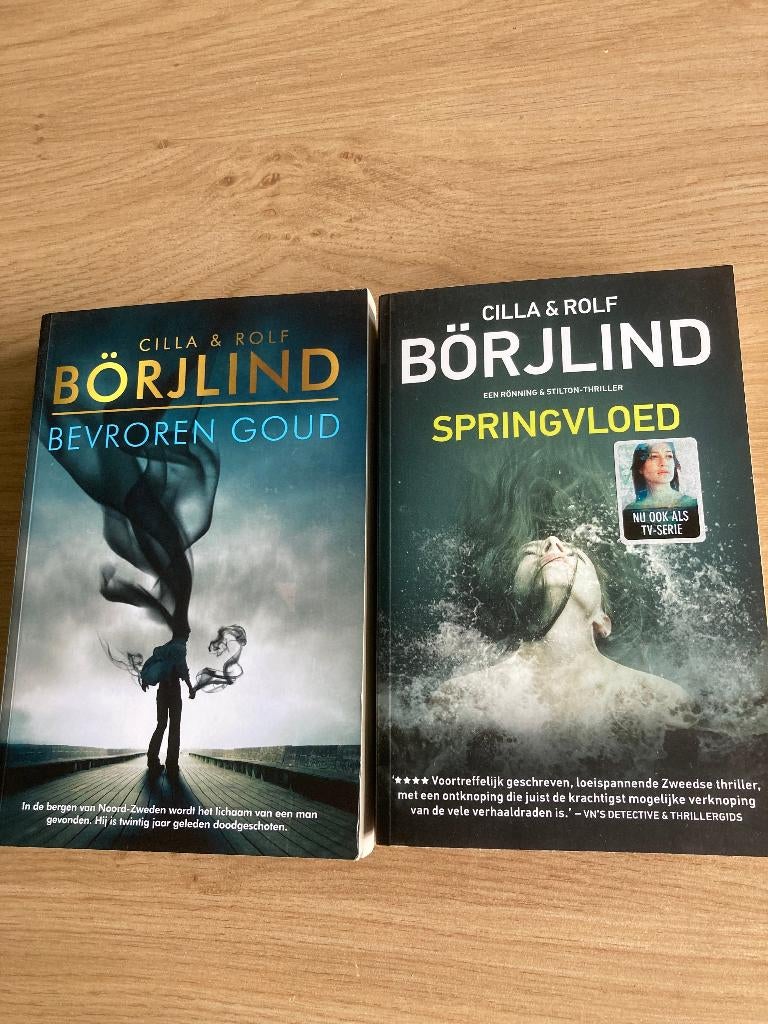 2 boeken Cilla & Rolf Borjlind, Ophalen of Verzenden, Gelezen