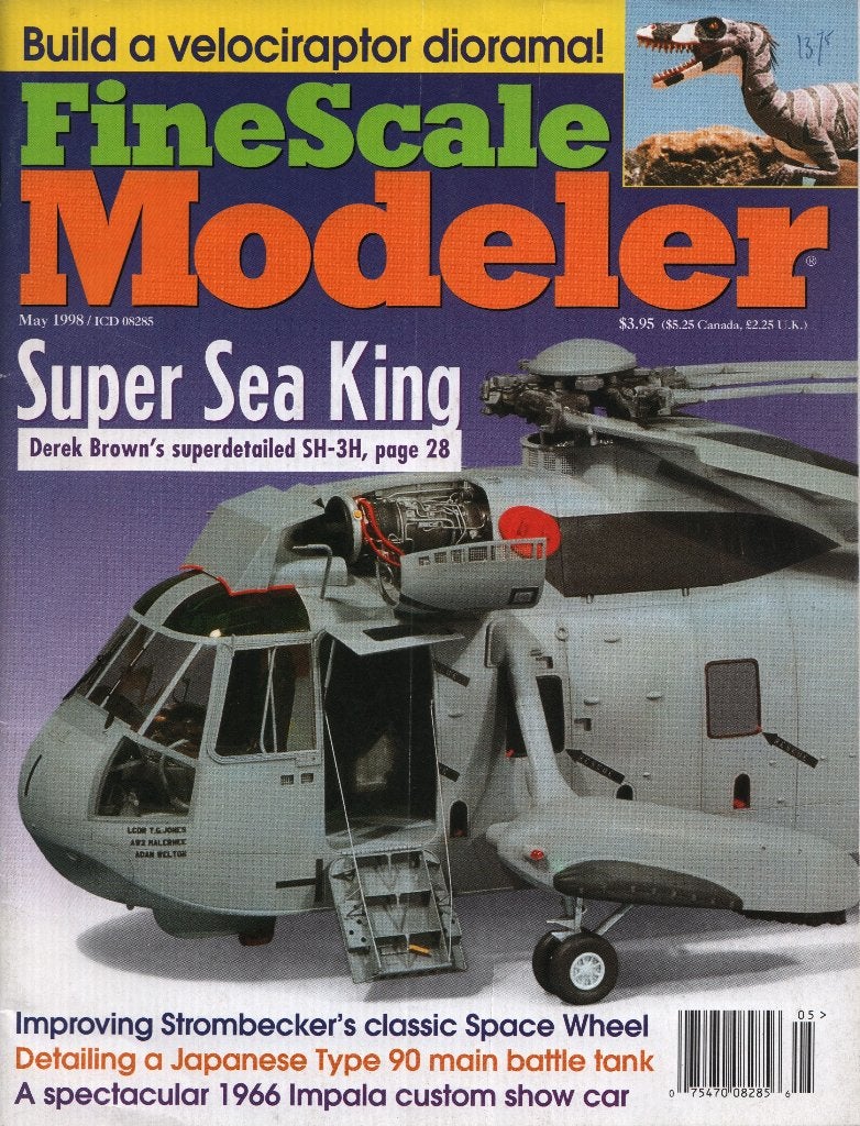 FineScale Modeler magazine Vol 16 No 5, Overige merken, Auto, 1:32 tot 1:50, Nieuw