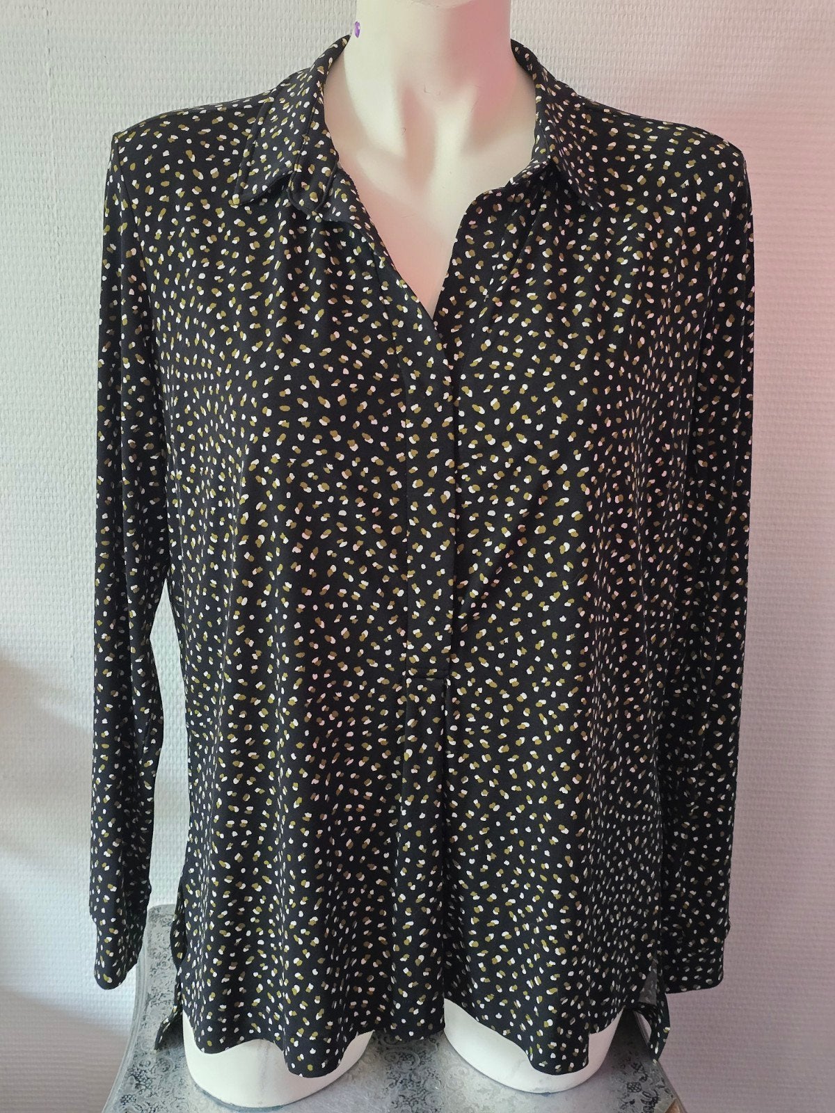 Maicazz blouse met print - Maat L, Meerkleurig, Maat 42/44 (L), Ophalen of Verzenden, Maicazz