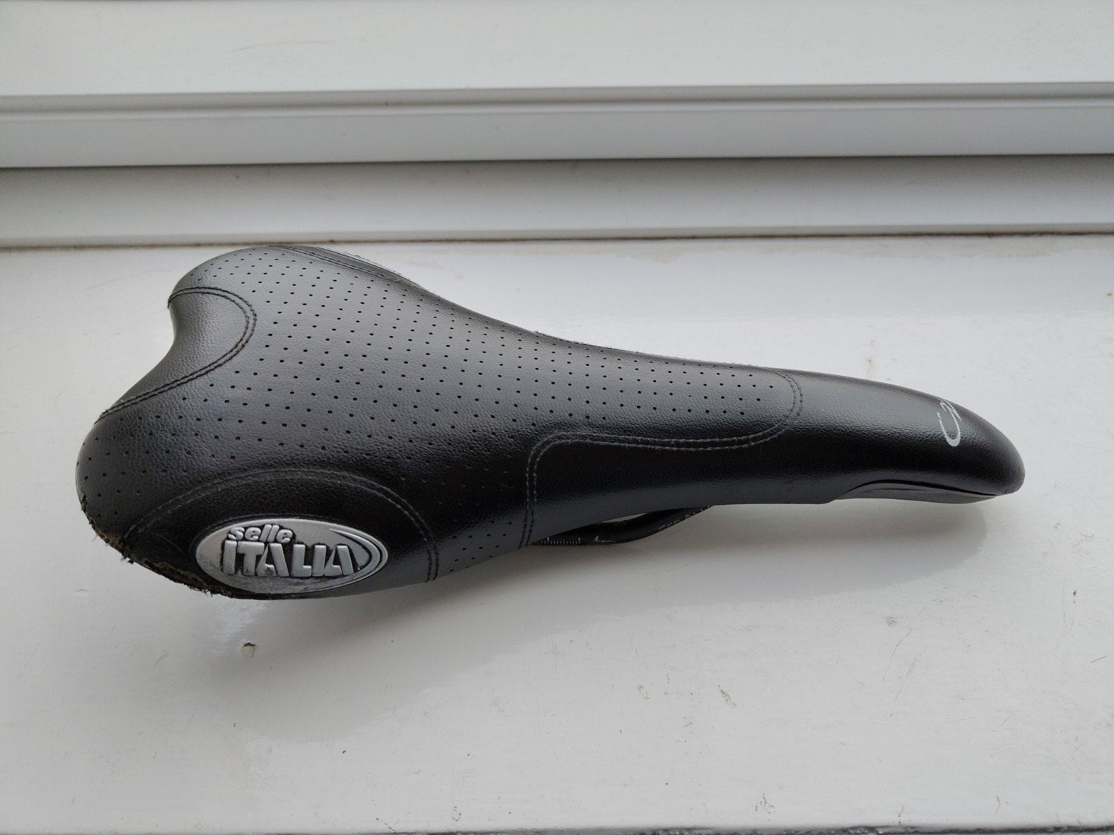 Selle Italia C2 Genuine Gel 2007 fietszadel, Ophalen, Gebruikt, Selle Italia, Zadel