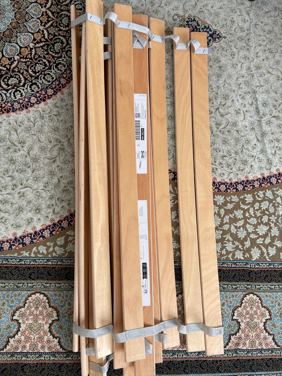 Lattenbodem ikea Luroy, 90 cm, Eenpersoons, Ophalen of Verzenden, Zo goed als nieuw
