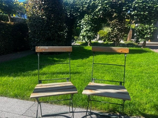 terras stoeltjes brocante, Ophalen