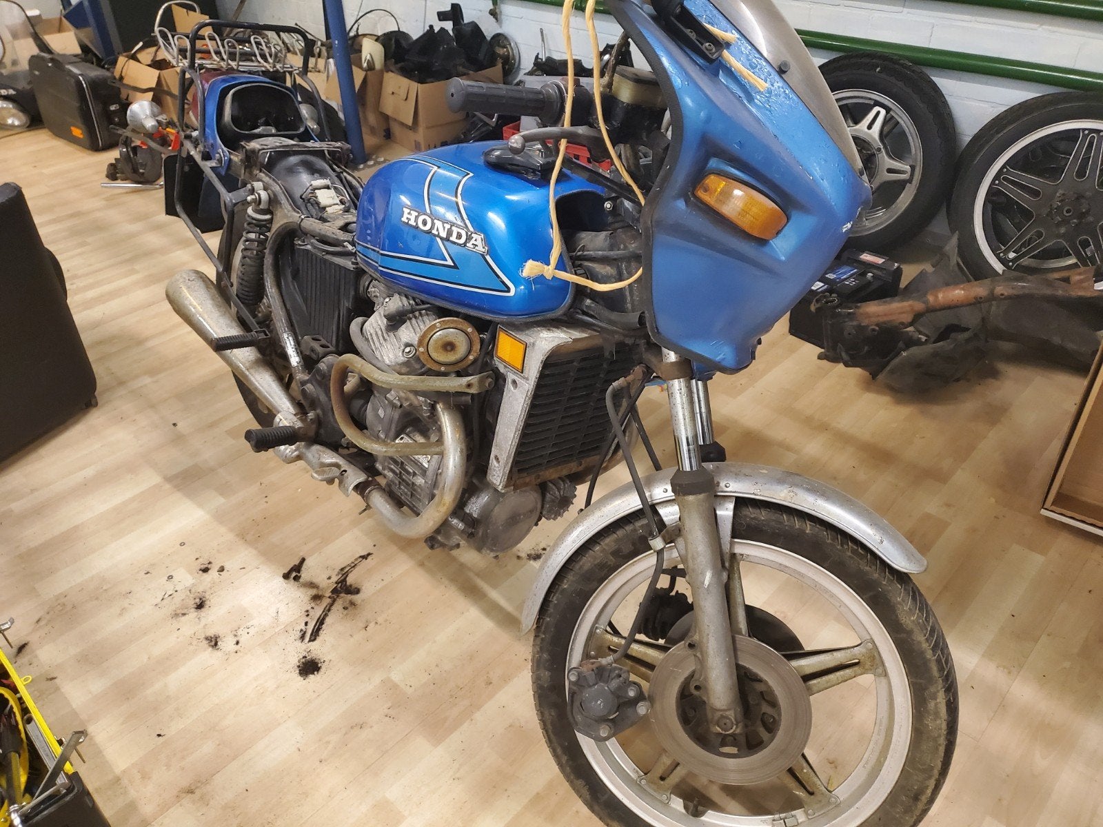 Honda cx500 in onderdelen sloop demontage, Ophalen of Verzenden, Gebruikt