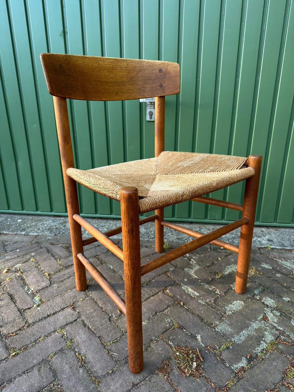 Set van 4 Børge Mogensen voor FDB Møbler stoelen vintage, Ophalen