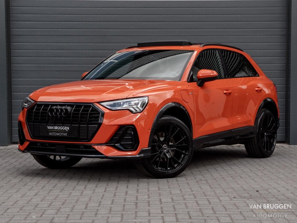 Audi Q3 45 TFSI e S-Line Pano B&O 360 Sfeer Individual Leder, Auto's, Gebruikt, Hybride Elektrisch/Benzine, 13 kWh, SUV of Terreinwagen