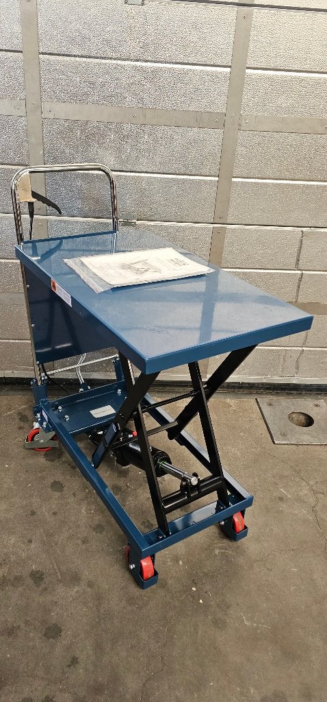 Heftafel hydraulisch 150 kg HBM - Verrijdbaar - Werktafel, Ophalen of Verzenden, Zo goed als nieuw