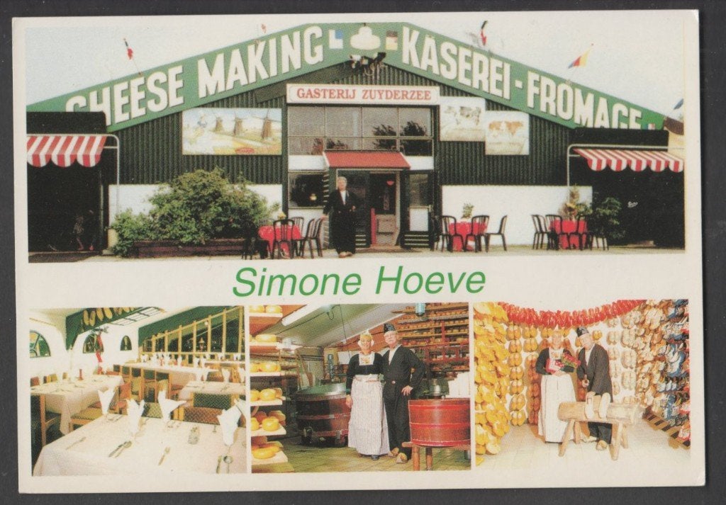 Katwoude H.E.M. Simone Hoeve Gasterij Zuyderzee Ongelopen, Verzenden, 1980 tot heden, Ongelopen, Noord-Holland