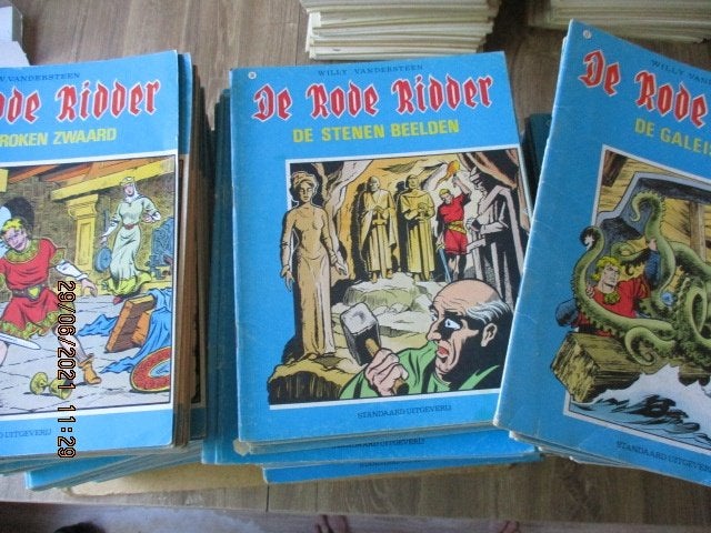 adv3850 de rode ridder, Eén stripboek, Ophalen, Gelezen