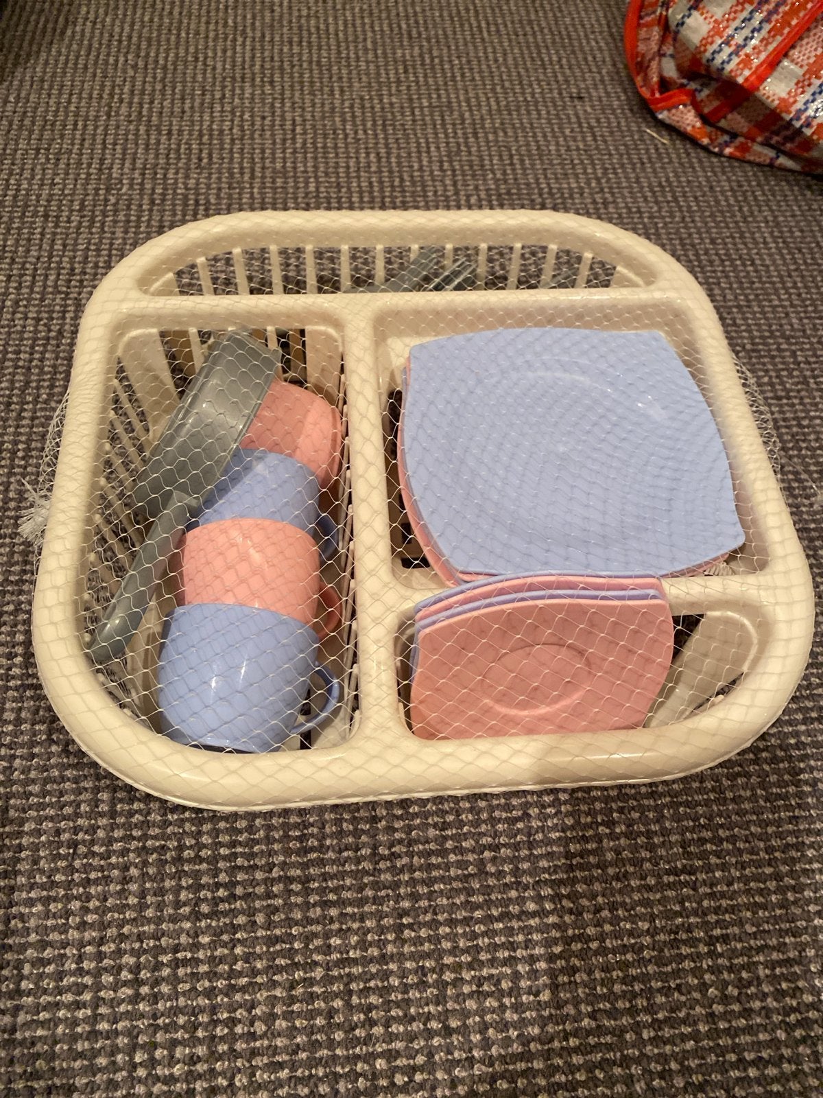Speelgoed servies set voor kinderen - Roze en blauw, Ophalen, Nieuw, Jongen of Meisje
