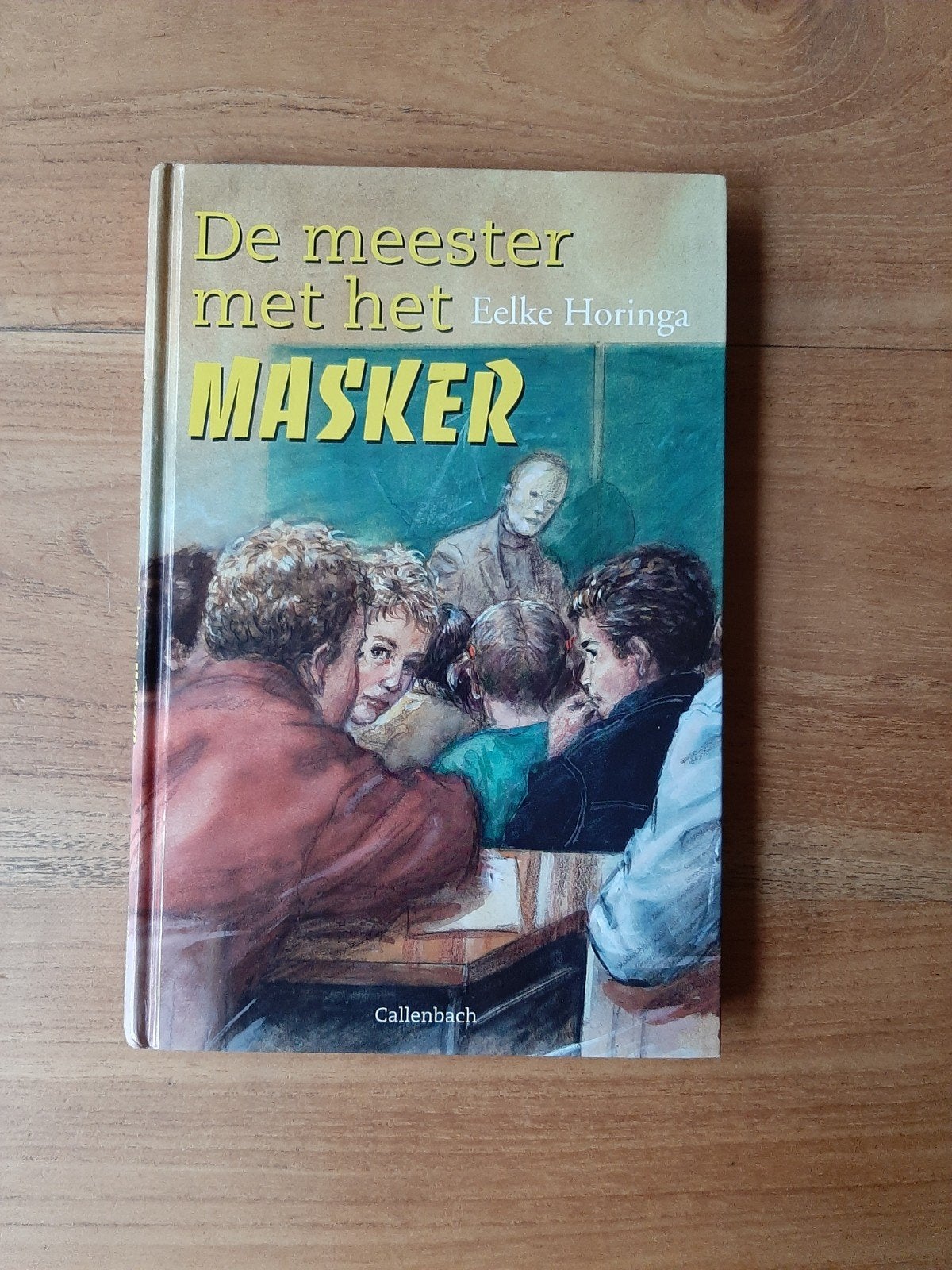 De meester met het masker-Eelke Horinga., Boeken, Zo goed als nieuw, Fictie, Eelke-Horinga, Ophalen of Verzenden