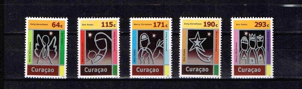 Curacao decemberzegels 2012 /1c2.2v, Postzegels en Munten, Ophalen of Verzenden, Postfris