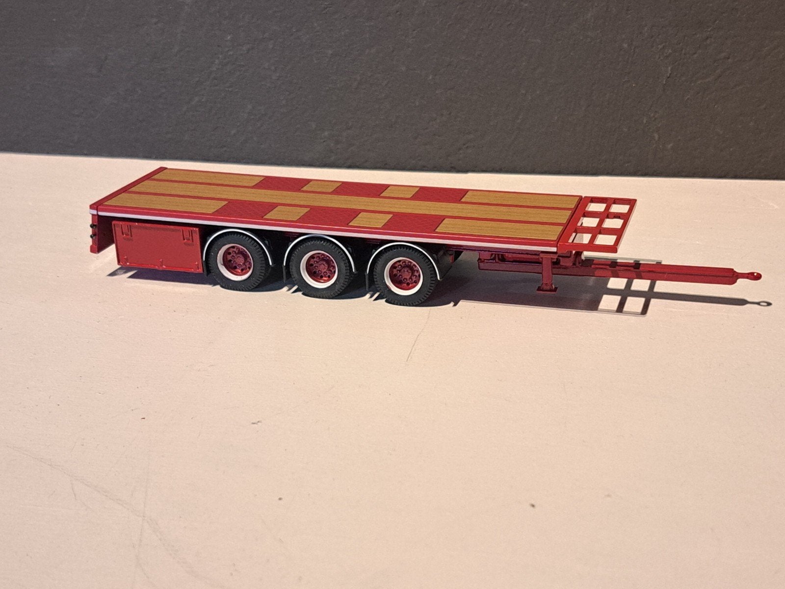 Tekno platte aanhanger, Ophalen of Verzenden, Bus of Vrachtwagen, Tekno