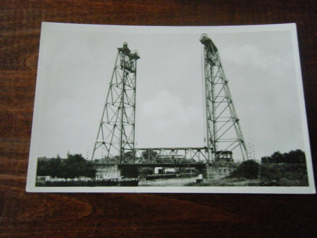 Z31 - Alphen a/d Rijn - Hefbrug - Mooi/Oud, Ophalen of Verzenden, 1940 tot 1960, Zuid-Holland