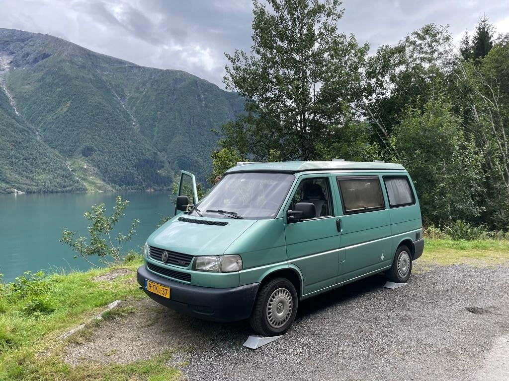 Volkswagen T4 1996 Groen, Stof, Overige carrosserieën, 700 kg, 4 stoelen