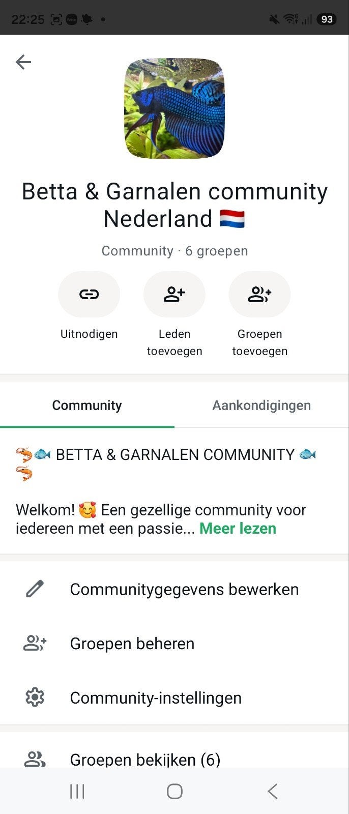 Betta en Garnalen Community, Kreeft, Krab of Garnaal