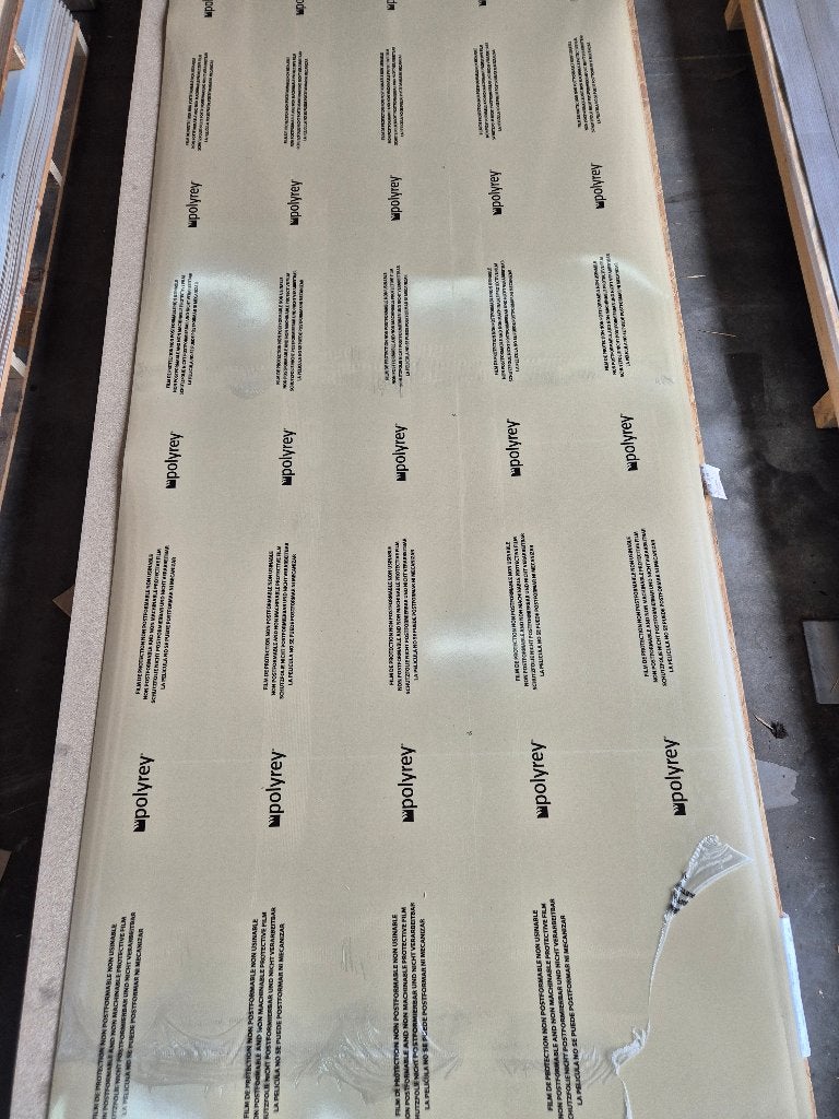 Polyrey HPL fineer platen lichtbruin 307x124cm ( 576 ), Ophalen, HPL, Nieuw, Nb