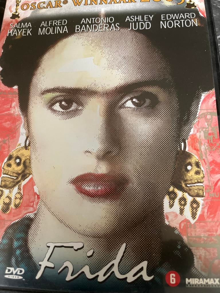 Frida DVD - Oscarwinnende film met Salma Hayek, Vanaf 6 jaar, Ophalen of Verzenden, Zo goed als nieuw, Waargebeurd drama