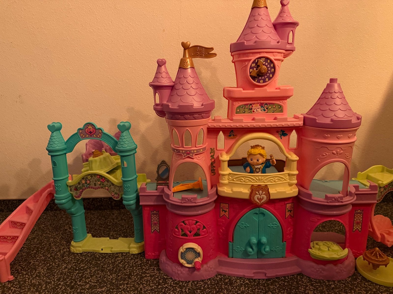 Vtech prinsessenkasteel inclusief 1 poppetjes, Ophalen, Gebruikt, Meisje