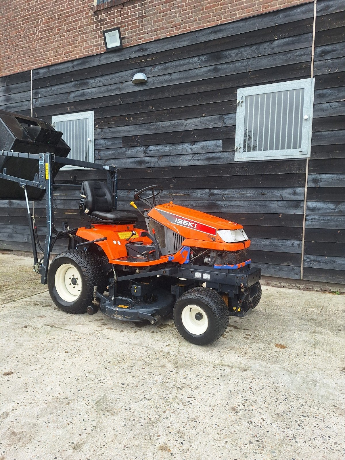 Iseki SXG 22H Hydrostaat - 2450 uur - Goede staat, Ophalen, Gebruikt, Opvangbak, 120 cm of meer