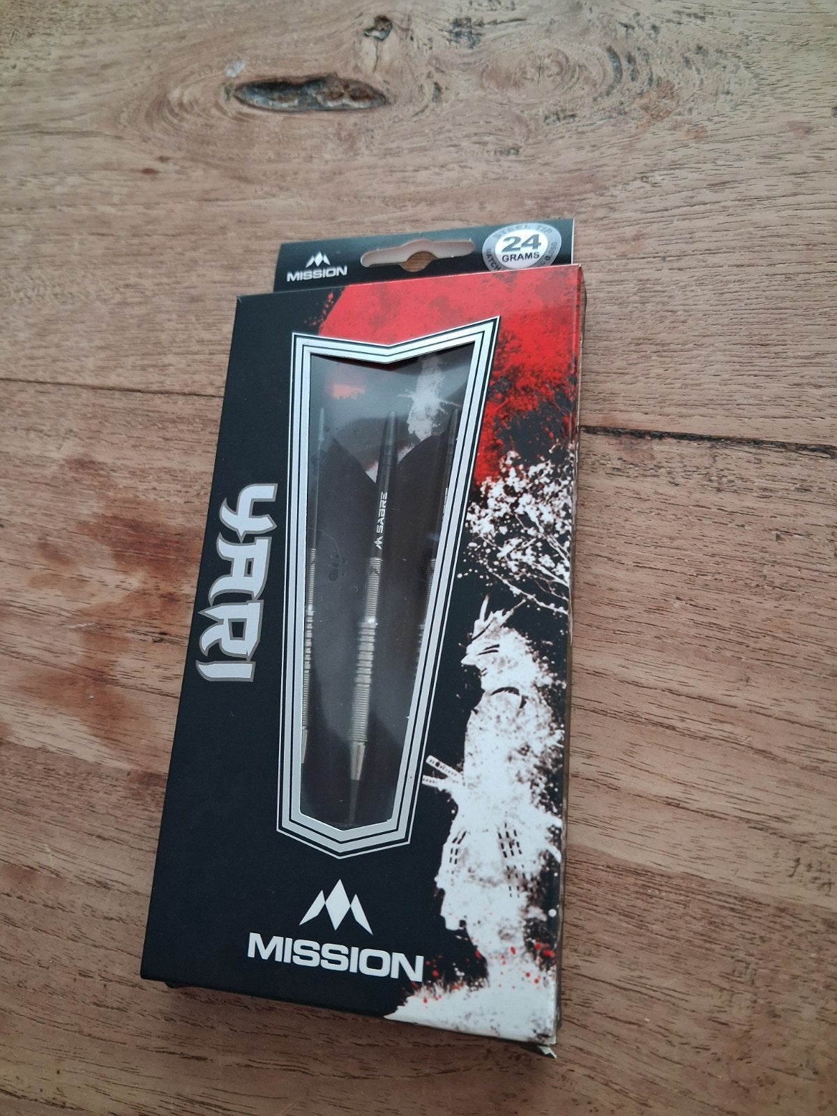 Mission Yari 90% 25 gram Darts Dartpijlen, Ophalen of Verzenden, Zo goed als nieuw, Pijlen