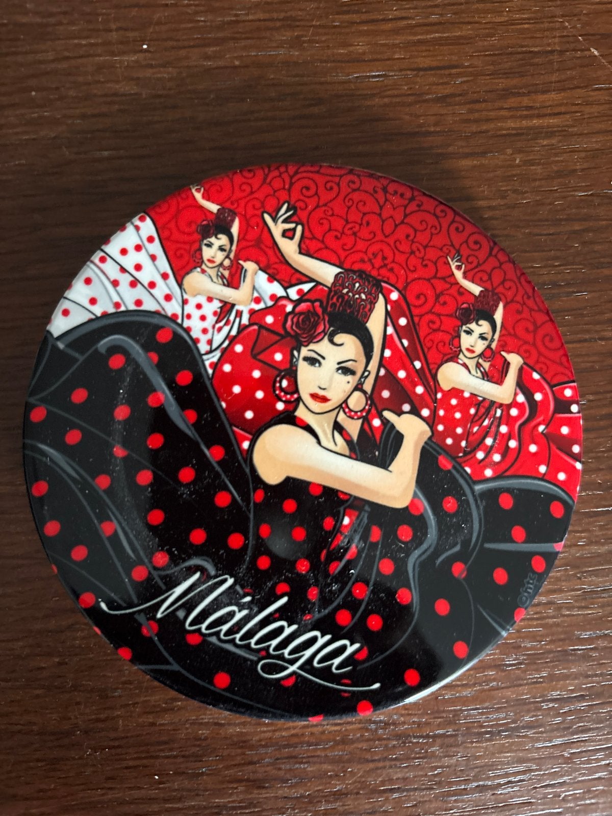 2 Málaga Flamenco onderzetters - Nieuw in Doosje, Ophalen of Verzenden, Nieuw