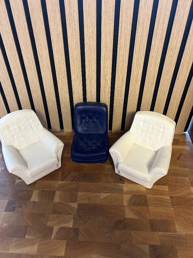 Sindy barbie stoelen, Ophalen of Verzenden, Gebruikt, Accessoires