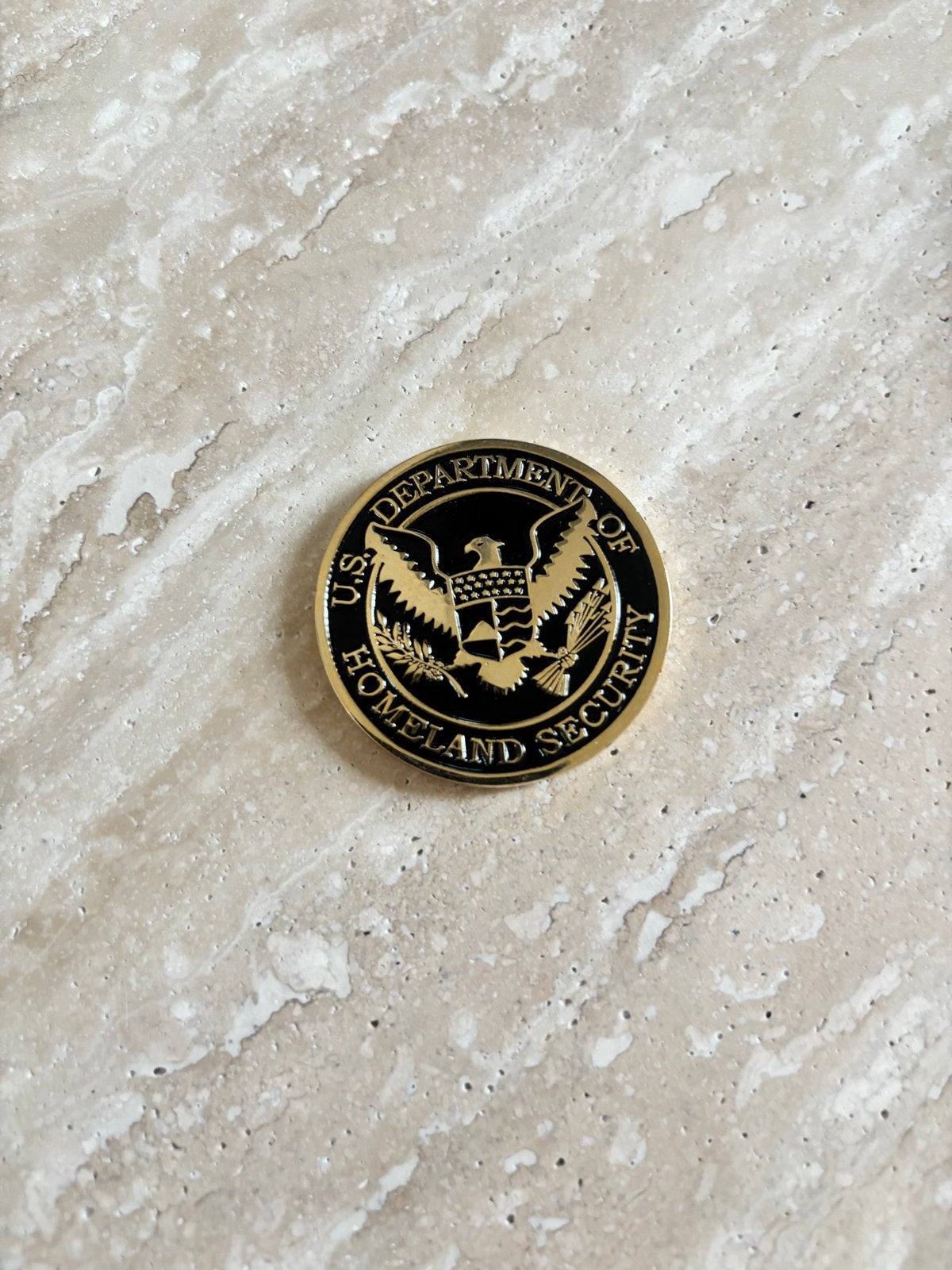 US Homeland Security 10th Anniversary Challenge Coin, Ophalen, Overige materialen, Buitenland
