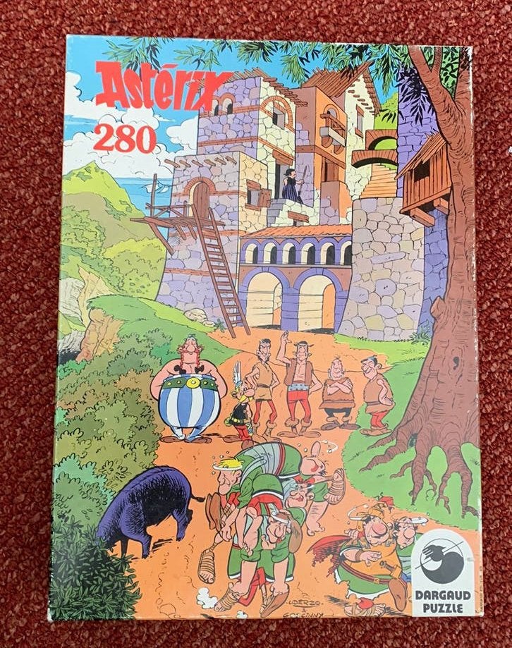 Asterix en Obelix puzzel Het Fort, Ophalen of Verzenden, Minder dan 500 stukjes, Gebruikt, Legpuzzel