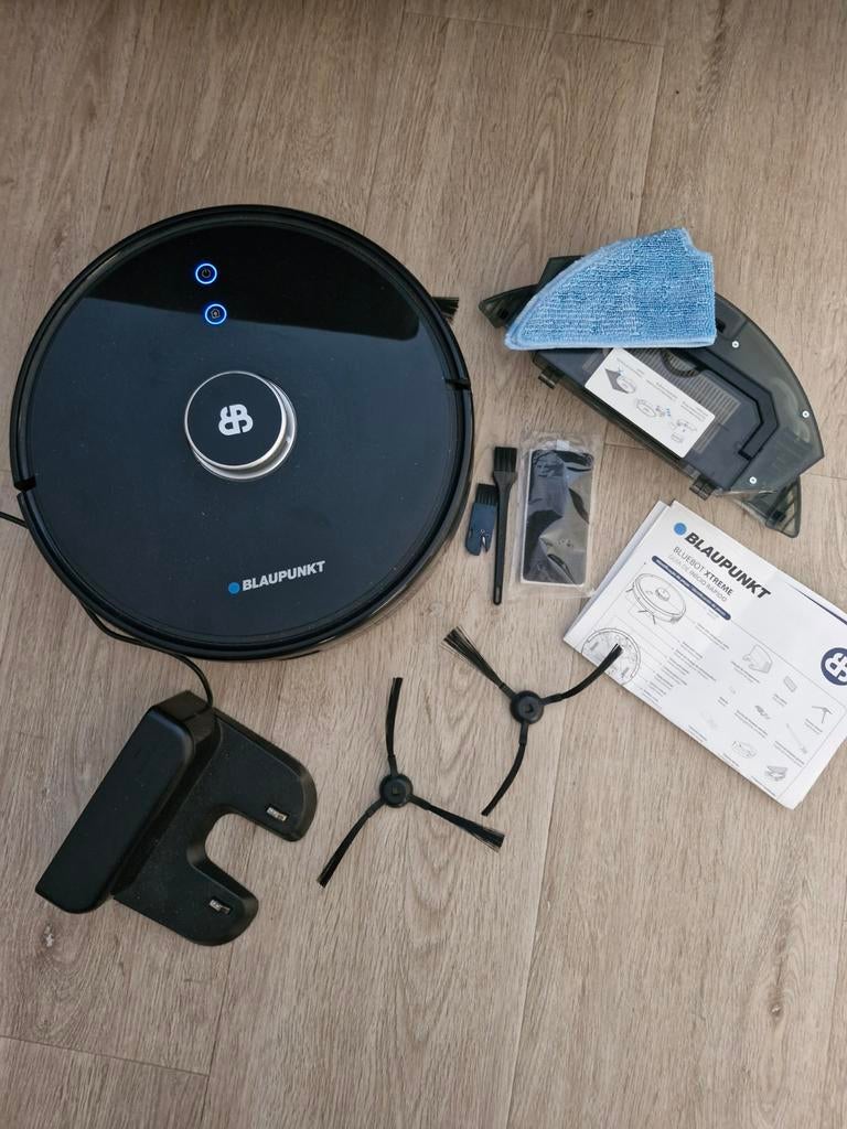 Blaupunkt Bluebot Xtreme Robotstofzuiger met Dweilfunctie, Witgoed en Apparatuur, Stofzuigers, Overige merken, Gebruikt, Ophalen of Verzenden