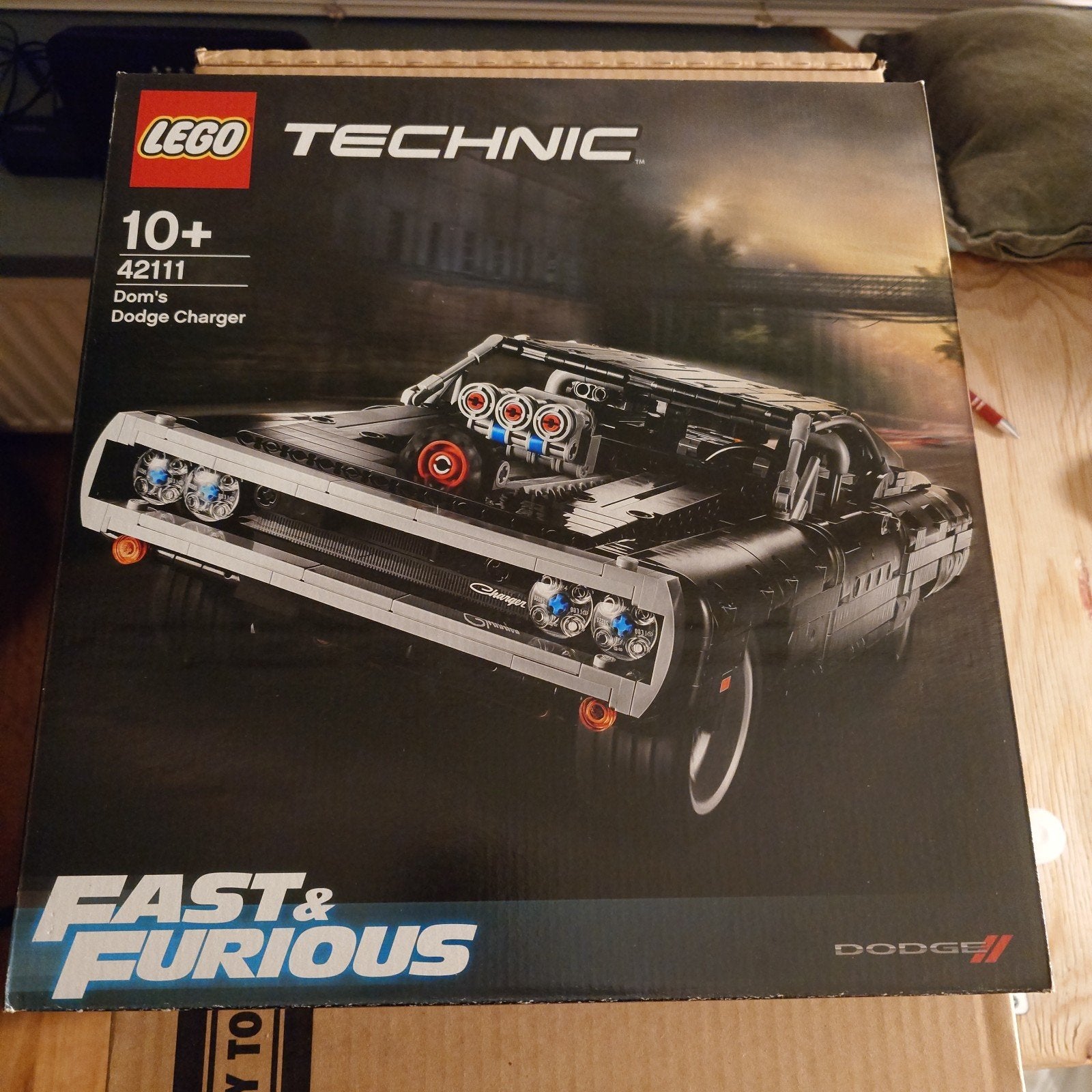 LEGO Technic 42111 Dom's Dodge Charger Fast & Furious, Lego, Nieuw, Ophalen of Verzenden, Technic