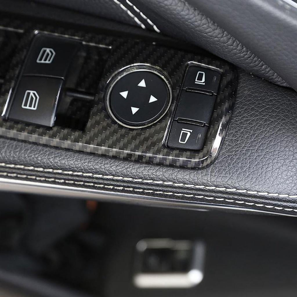 Carbon Look Raamschakelaar Trim Voor Mercedes CLA C117, Verzenden, Automotive Parts, A.parts@hotmail.nl, Trasmolenlaan 12 3447 GZ Woerden