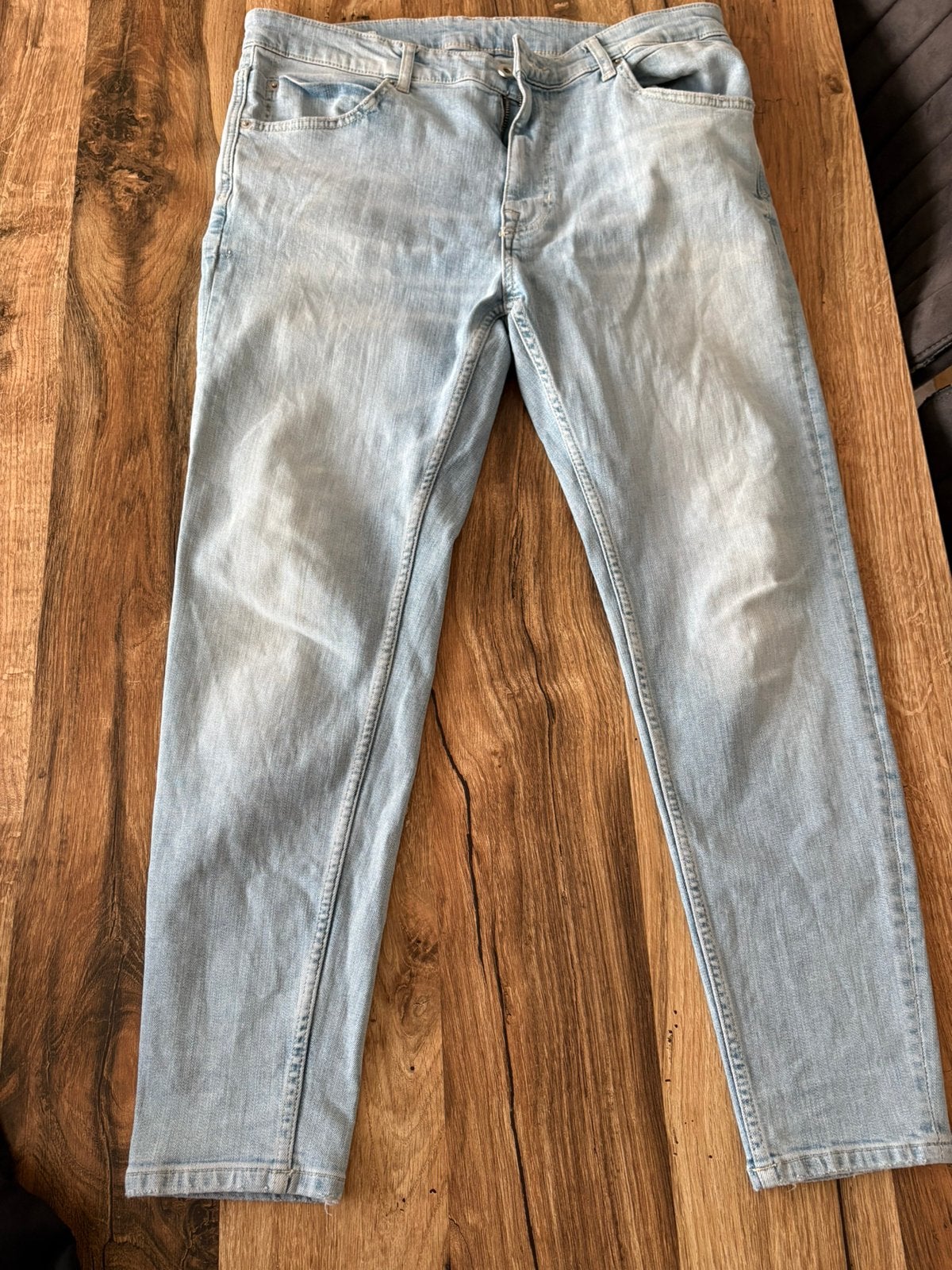 Zara broek, Ophalen of Verzenden, Zo goed als nieuw, Blauw, W40 - W42 (confectie 56/58)