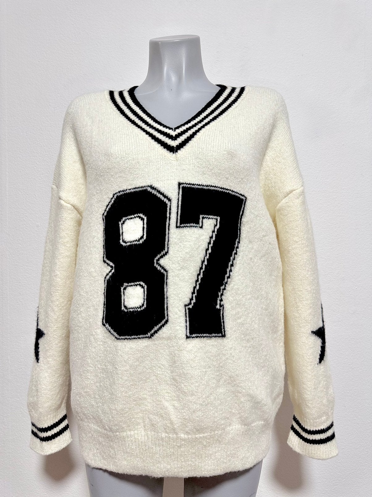 Gimme trui New York City 87 Maat- S/M, Verzenden, Nieuw, Maat 38/40 (M), Beige