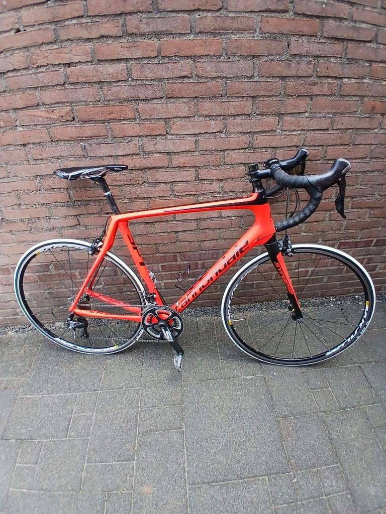 Goed onderhouden racefiets van het merk Cannondale!  56 cm, Fietsen en Brommers, Fietsen | Racefietsen, Carbon, Meer dan 20 versnellingen