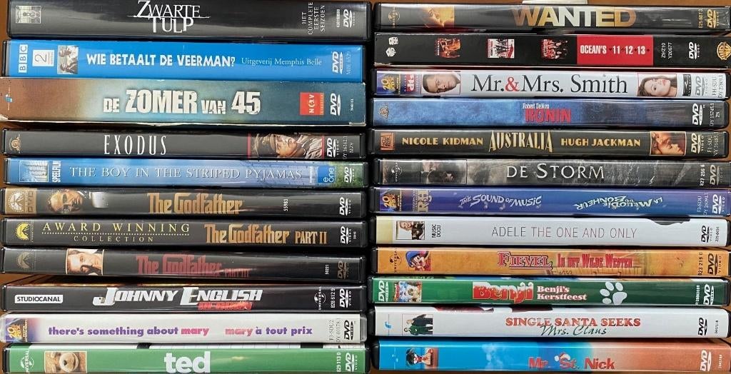 Partij Diverse Originele Dvd’s – 23 stuks (diverse genres), Alle leeftijden, Ophalen of Verzenden, Zo goed als nieuw