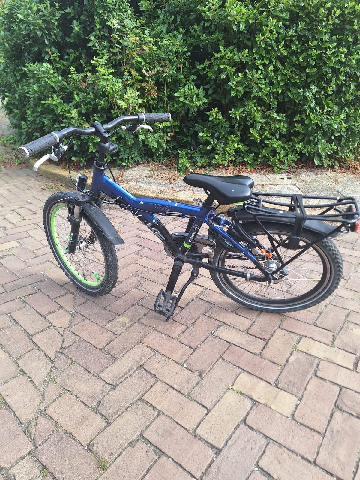 Loekie Snake 20 inch Jongensfiets - Prima staat, Fietsen en Brommers, Fietsen | Kinderfietsjes, Ophalen, Gebruikt, Loekie, Terugtraprem