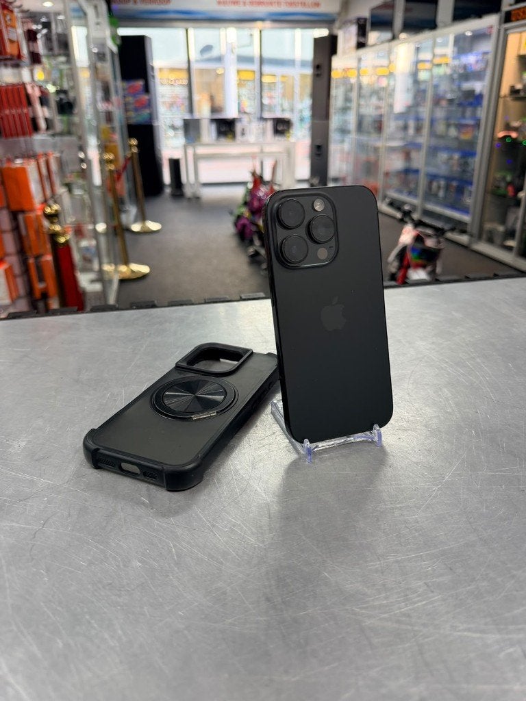 iPhone 16 Pro 128GB Zwart Batterij 89% | ZGAN, ., Ophalen of Verzenden, Zo goed als nieuw, .