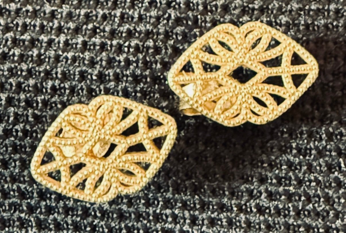 Grace Lee designer oorbellen 14 kt goud, Sieraden, Tassen en Uiterlijk, Oorbellen, Ophalen of Verzenden, Nieuw, Goud