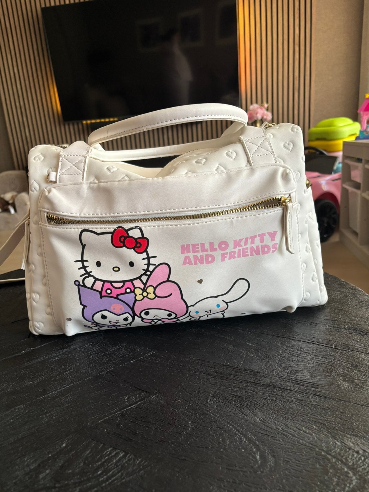 Hello Kitty and Friend schoudertas handtas wit, Sieraden, Tassen en Uiterlijk, Ophalen of Verzenden, Zo goed als nieuw