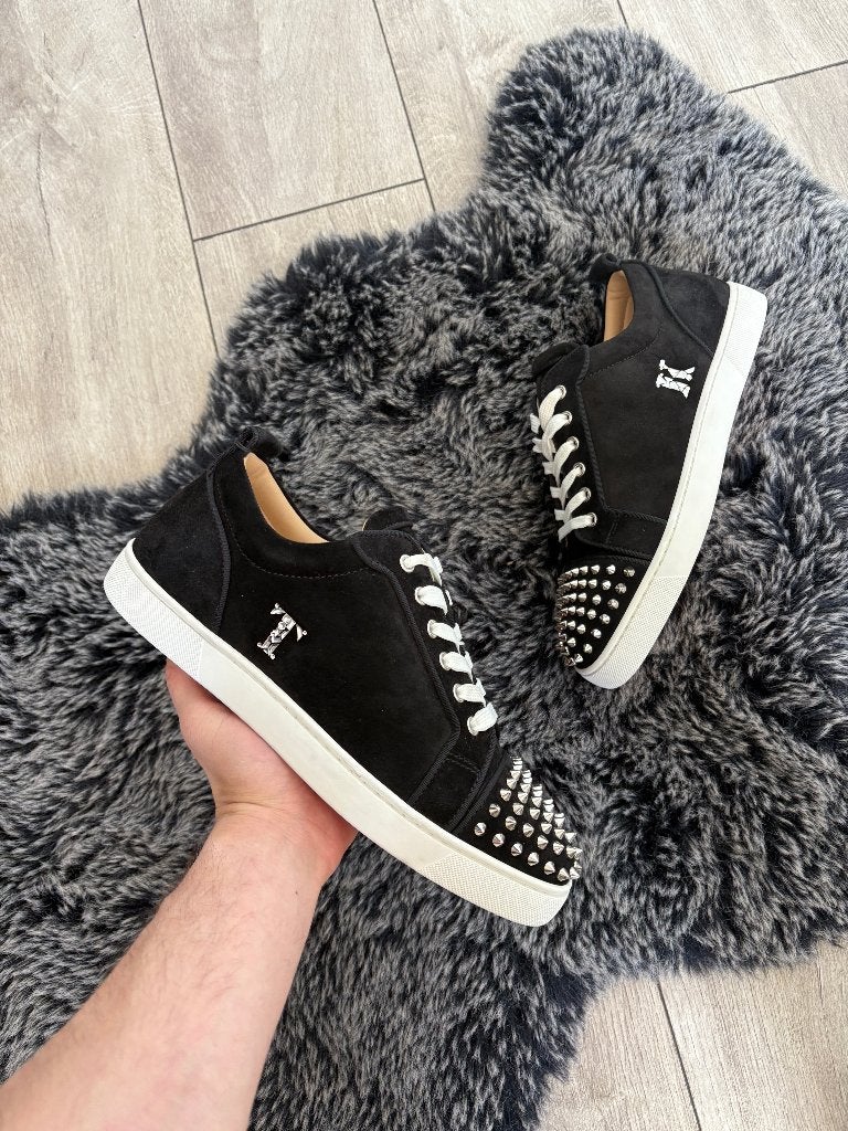 Christian Louboutin Veau Velours Black Size 42, Kleding | Heren, Schoenen, Christian Louboutin, -, Zwart, -