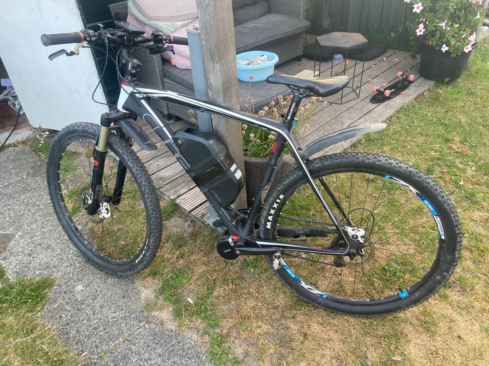 E-bike conversiekit Bafang 1kW, 29" wielen, Carbon frame, Ophalen, Gebruikt, Overige merken