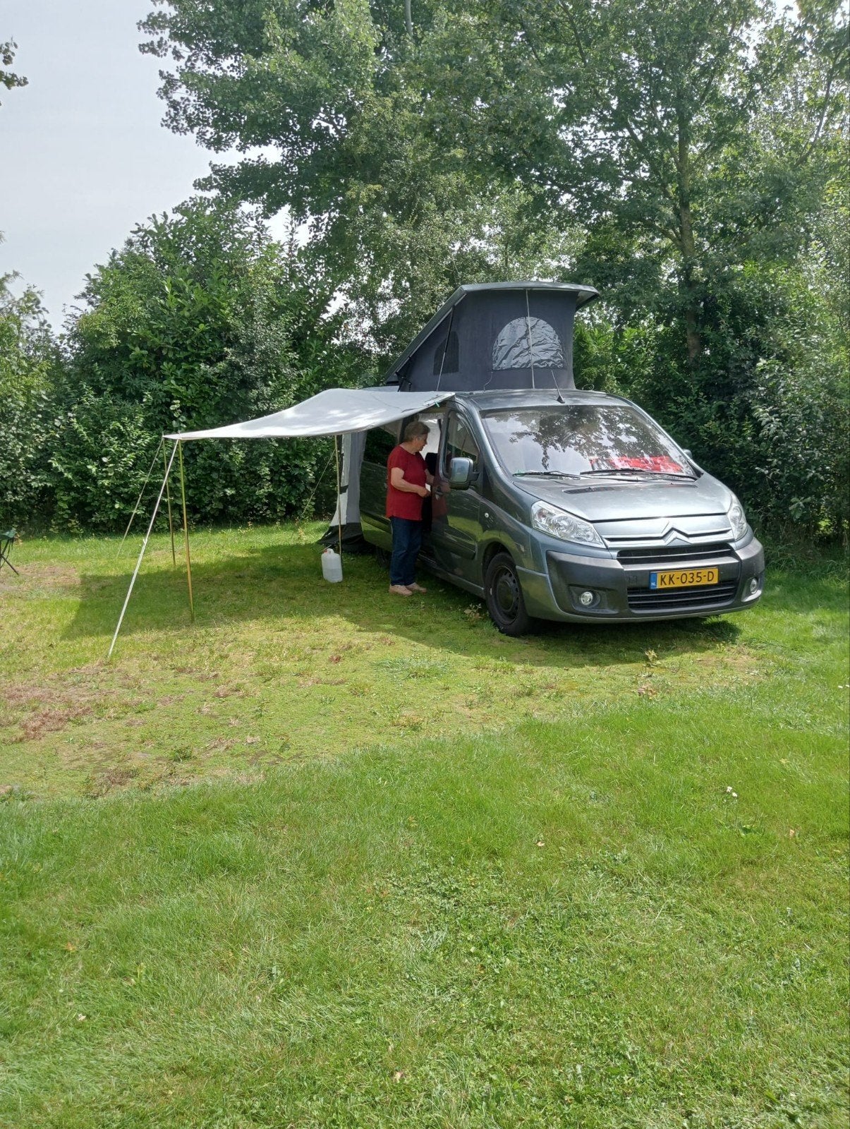 Jumpy camper 2.0 Hdi bj 2010 7 zitpl op kenteken  185600km, Caravans en Kamperen, Campers, Particulier, tot en met 4, Buscamper of Camperbus